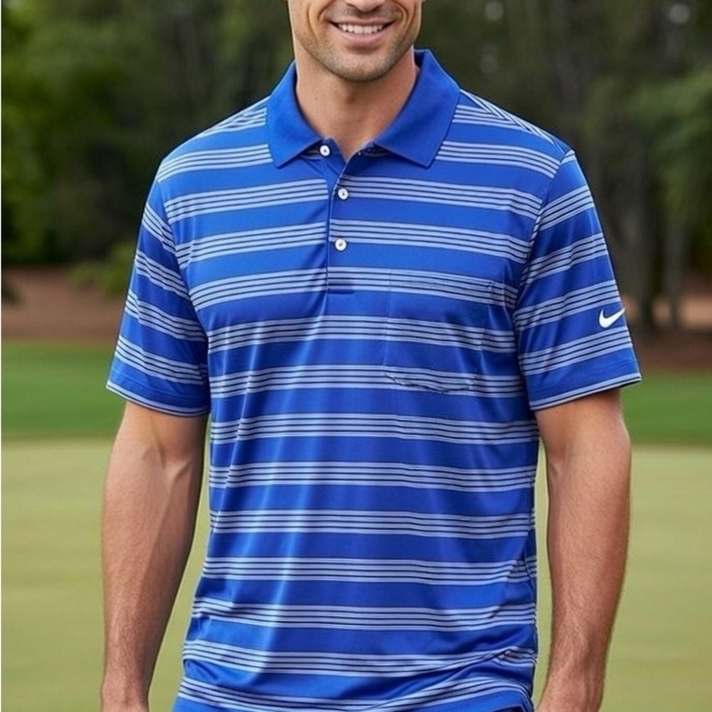 Nike Golf Men’s Dri-Fit Polo Shirt - Size Large